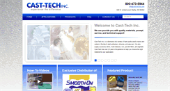 Desktop Screenshot of cast-techco.com